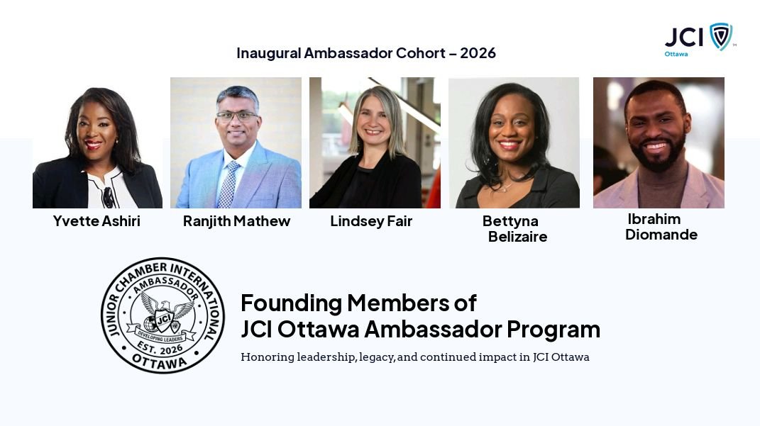 JCI Ottawa Inaugural Ambassador Program 2026